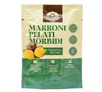 La Via del Marrone Marroni Pelati Morbidi, Castagne Italiane, 6 Confezioni da 100g, Senza Glutine