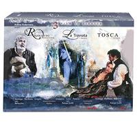 Dvd Via Della Musica (La): Rigoletto, Traviata, Tosca Nei Luoghi (CE) (4 Dvd+Lib