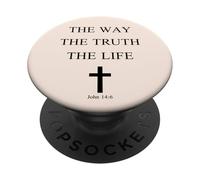 La Via La Verità La Vita Giovanni 14:6 Fede PopSockets PopGrip Adesivo