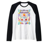 la vida es chula como Maglia con Maniche Raglan