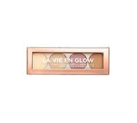 L'Oréal Paris La Vie en Glow Palette Illuminanti Viso, Texture Leggera, Facile da Applicare e da Stendere, 01 Eclat Froid