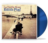 la vie en rose edith piaf sings in english (royal blue vinyl)