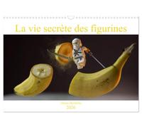 La vie secrète des figurines (calendario murale 2026 DIN A3 orizzontale), Calvendo calendrier mensuel