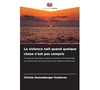 La violence naît quand quelque chose n'est pas compris: À propos du travail avec un garçon gravement traumatisé dans une communauté socio-éducative pour enfants et adolescents