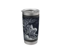 La visione della morte di Gustave Dore (1868) Bicchiere termico in acciaio inox doppia parete