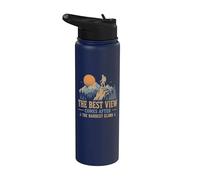 La vista migliore arriva dopo l'escursionismo più difficile Stainless Steel Insulated Water Bottle