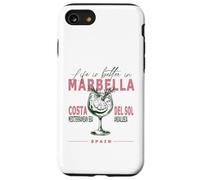 La vita a Marbella è migliore in Costa del Sol Andalusia Souvenir Custodia per iPhone SE (2020) / 7 / 8