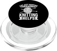 La vita accade e il lavoro a maglia aiuta PopSockets PopGrip per MagSafe