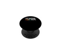 La vita accade La musica aiuta PopSockets PopGrip Adesivo