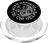 La vita accade Tai Chi aiuta Yin Yang PopSockets PopGrip per MagSafe
