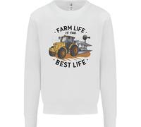 La Vita Agricola È La Migliore Vita Felpa Jumper Per Bambini
