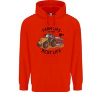 La Vita Agricola È La Migliore Vita Felpa Uomo