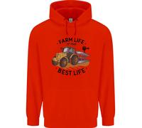 La Vita Agricola È La Migliore Vita Felpa Uomo