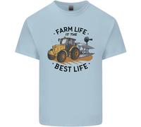 La Vita Agricola È La Migliore Vita Maglietta Per Bambini Rurali