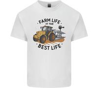 La Vita Agricola È La Migliore Vita Maglietta Per Bambini Rurali