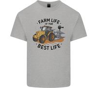 La Vita Agricola È La Migliore Vita Maglietta Per Bambini Rurali