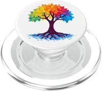 La vita colorata è davvero bella, radici artistiche vintage uniche PopSockets PopGrip per MagSafe