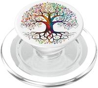 La vita colorata è davvero bella, radici artistiche vintage uniche PopSockets PopGrip per MagSafe