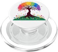 La vita colorata è davvero bella, radici artistiche vintage uniche PopSockets PopGrip per MagSafe