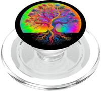 La vita colorata è davvero bella, radici artistiche vintage uniche PopSockets PopGrip per MagSafe