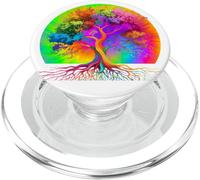 La vita colorata è davvero bella, radici artistiche vintage uniche PopSockets PopGrip per MagSafe