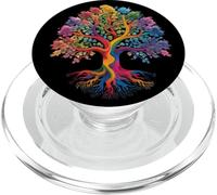La vita colorata è davvero bella, radici artistiche vintage uniche PopSockets PopGrip per MagSafe