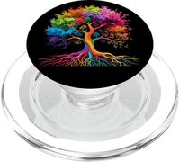 La vita colorata è davvero bella, radici artistiche vintage uniche PopSockets PopGrip per MagSafe