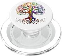 La vita colorata è davvero bella, radici artistiche vintage uniche PopSockets PopGrip per MagSafe