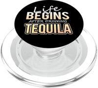 La vita del bevitore di tequila inizia dopo aver bevuto tequila PopSockets PopGrip per MagSafe