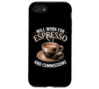 La vita dell'agente immobiliare funziona su Espresso & Commissioni Custodia per iPhone SE (2020) / 7/8