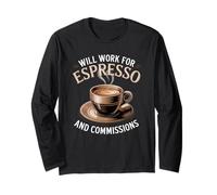 La Vita dell'agente immobiliare Funziona su Espresso & Commissioni Maglia a Manica