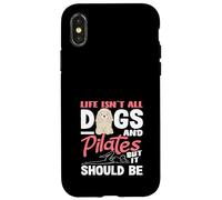 La vita di Pilates non è tutti cani e pilates Custodia per iPhone X/XS