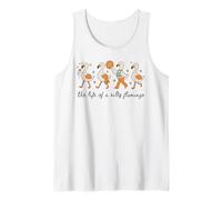 La Vita di Un Meme di Halloween alla Moda di Flamingo Canotta