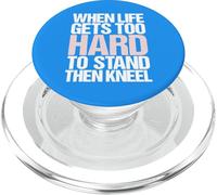 La vita diventa troppo difficile per stare piedi Religiosa PopSockets PopGrip per MagSafe