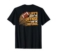 La Vita è Attacco e Difesa Calcio Maglietta