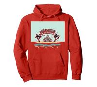 La Vita è Breve Comprare Il Beach House Coastal Dream Felpa con Cappuccio, Unisex per Adulti, Rosso, XL