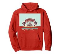La Vita è Breve Comprare Il Beach House Coastal Dream Felpa con Cappuccio, Unisex per Adulti, Rosso, XXL