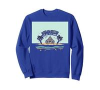 La Vita è Breve Comprare Il Beach House Coastal Dream Felpa, Unisex per Adulti, Blu Reale, XXL