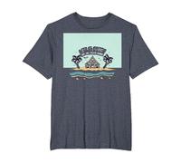 La Vita è Breve Comprare Il Beach House Coastal Dream Maglietta, Uomo Taglie Grandi, Pervinca, 3X Tall