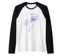 La vita è breve comprare il bouquet di fiori dire Maglia con Maniche Raglan