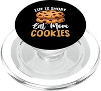 La vita è breve Mangia più biscotti PopSockets PopGrip per MagSafe