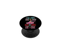 La vita è breve Prendi il viaggio Compra le scarpe Mangia la torta PopSockets PopGrip Adesivo