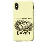 La vita è ciò che si cuoce Bakery Cottura di pane fresco Pasticceria Custodia per iPhone X/XS