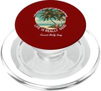 La vita è davvero buona I Followed My Heart Summer Beach Graphic PopSockets PopGrip per MagSafe