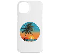 La vita è davvero buona Palm Tree Summer Beach Vacation Graphic Custodia per iPhone 14 Plus