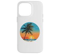 La vita è davvero buona Palm Tree Summer Beach Vacation Graphic Custodia per iPhone 14 Pro Max