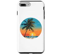 La vita è davvero buona Palm Tree Summer Beach Vacation Graphic Custodia per iPhone 7 Plus/8 Plus
