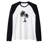 La Vita è Davvero buona Tutti i Giorni è Sabato Estate Spiaggia Maglia con Maniche Raglan