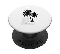La vita è davvero buona tutti i giorni è sabato estate spiaggia PopSockets PopGrip Adesivo