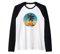 La vita è davvero una buona vacanza estiva al mare Grafico Maglia con Maniche Raglan